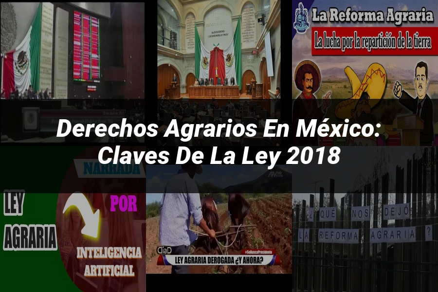 "Derechos Agrarios en México: Claves de la Ley 2018"