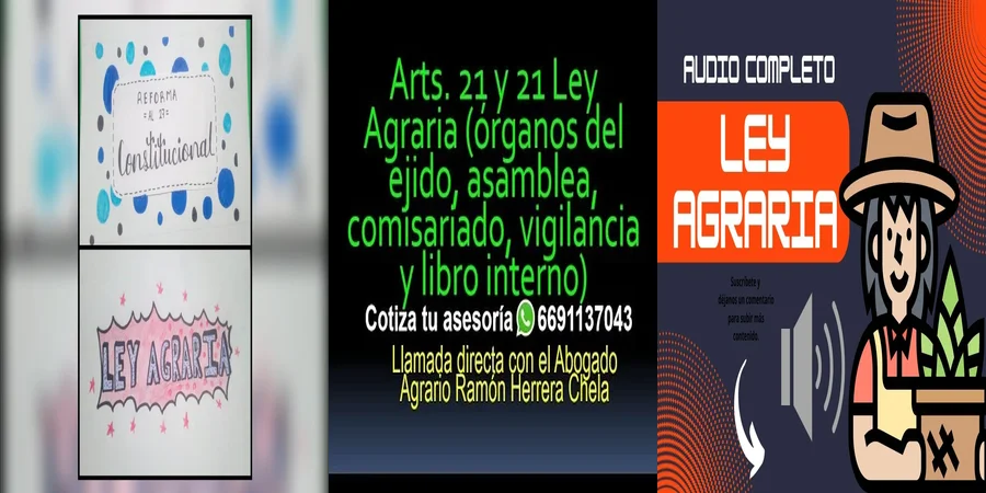 "Derechos Agrarios en México: Claves de la Ley 2021"