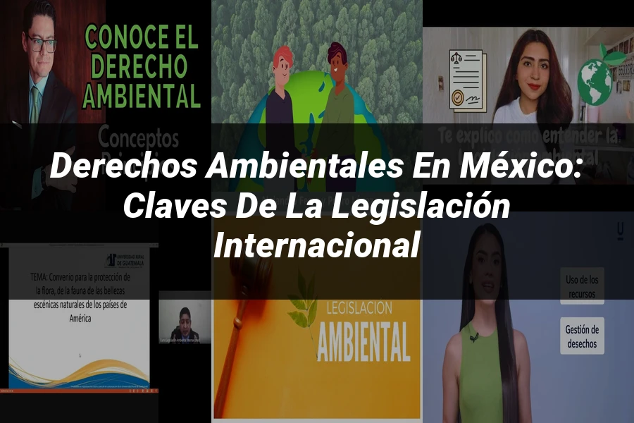 "Derechos Ambientales en México: Claves de la Legislación Internacional"