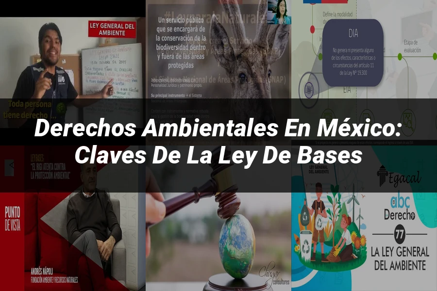 "Derechos Ambientales en México: Claves de la Ley de Bases"