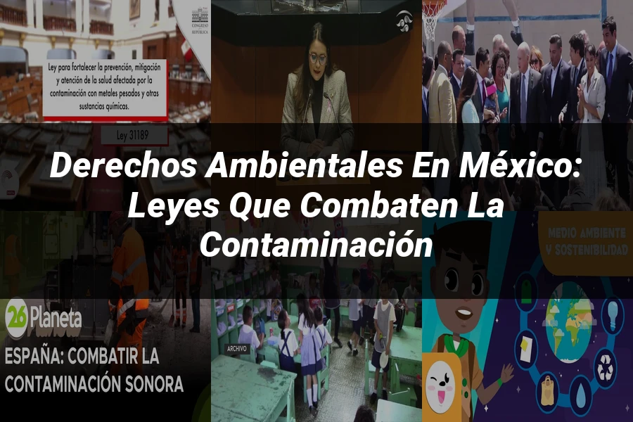"Derechos Ambientales en México: Leyes que Combaten la Contaminación"