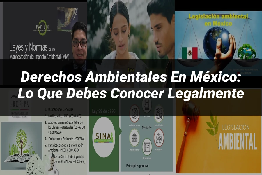 "Derechos Ambientales en México: Lo Que Debes Conocer Legalmente"