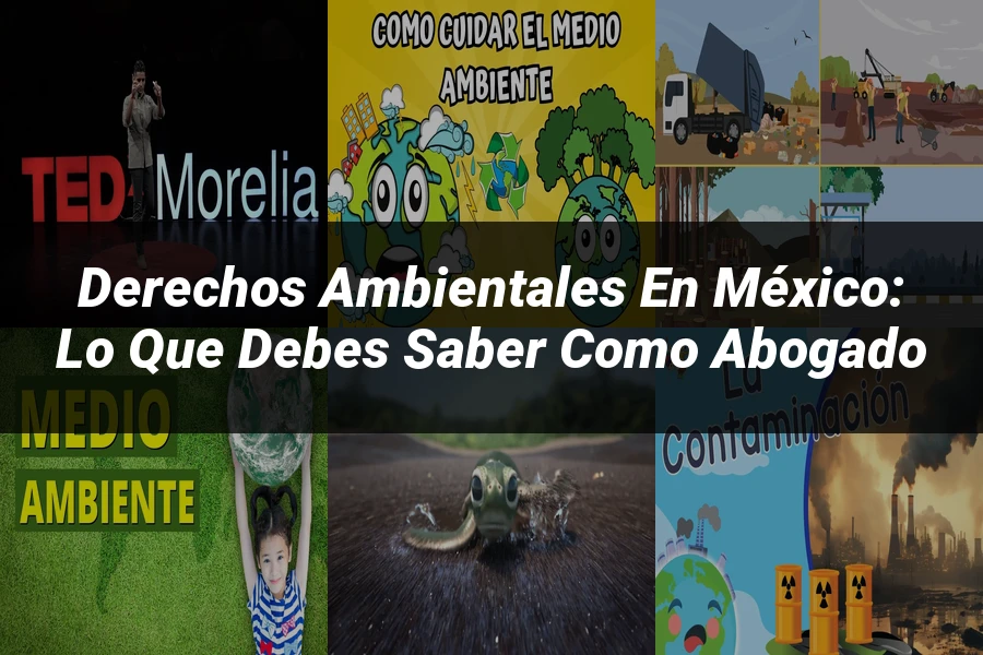 "Derechos Ambientales en México: Lo que Debes Saber Como Abogado"