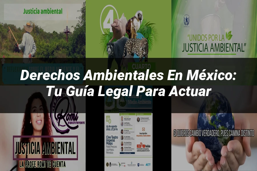 "Derechos Ambientales en México: Tu Guía Legal para Actuar"