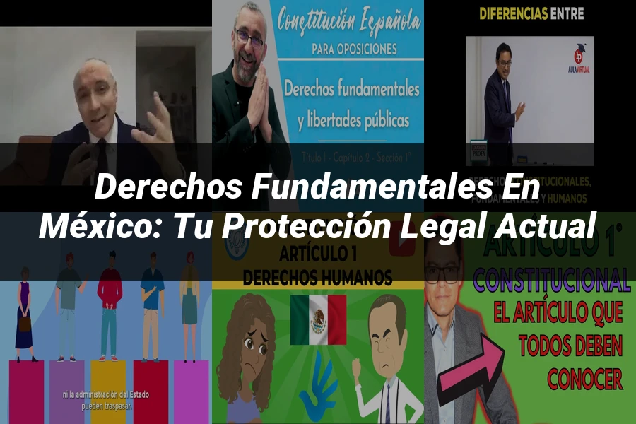 "Derechos Fundamentales en México: Tu Protección Legal Actual"