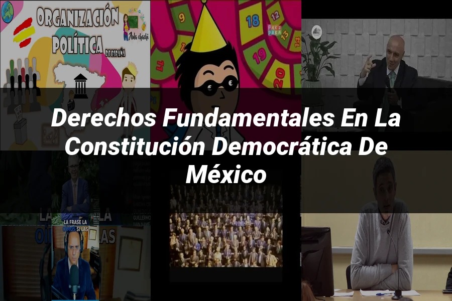 "Derechos Fundamentales en la Constitución Democrática de México"