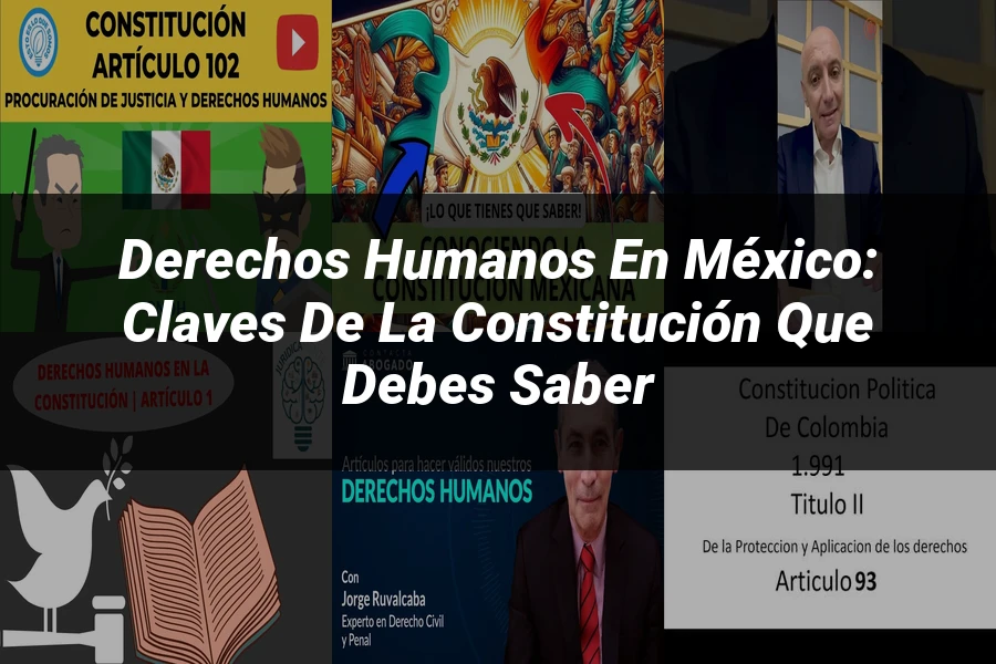"Derechos Humanos en México: Claves de la Constitución que Debes Saber"