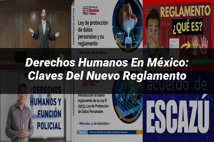 "Derechos Humanos en México: Claves del Nuevo Reglamento"