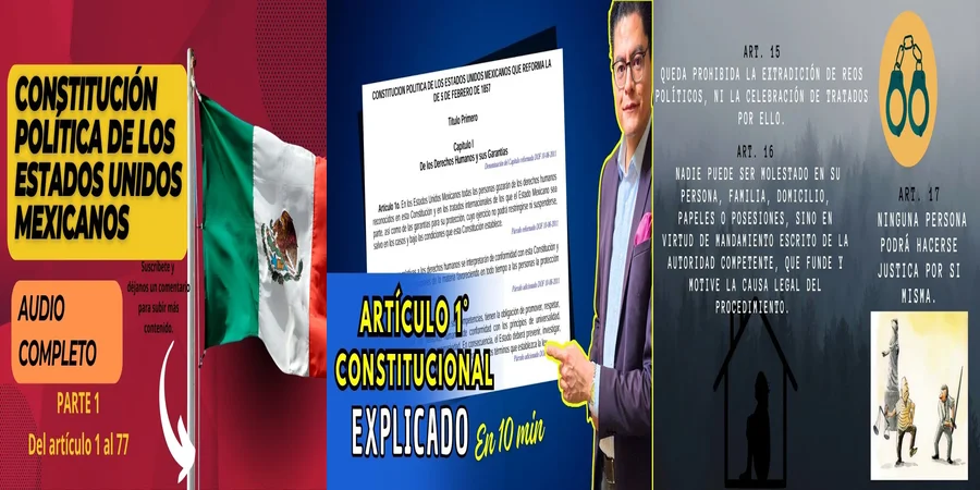 "Derechos Humanos en la Constitución Mexicana: Lo Que Debes Saber"