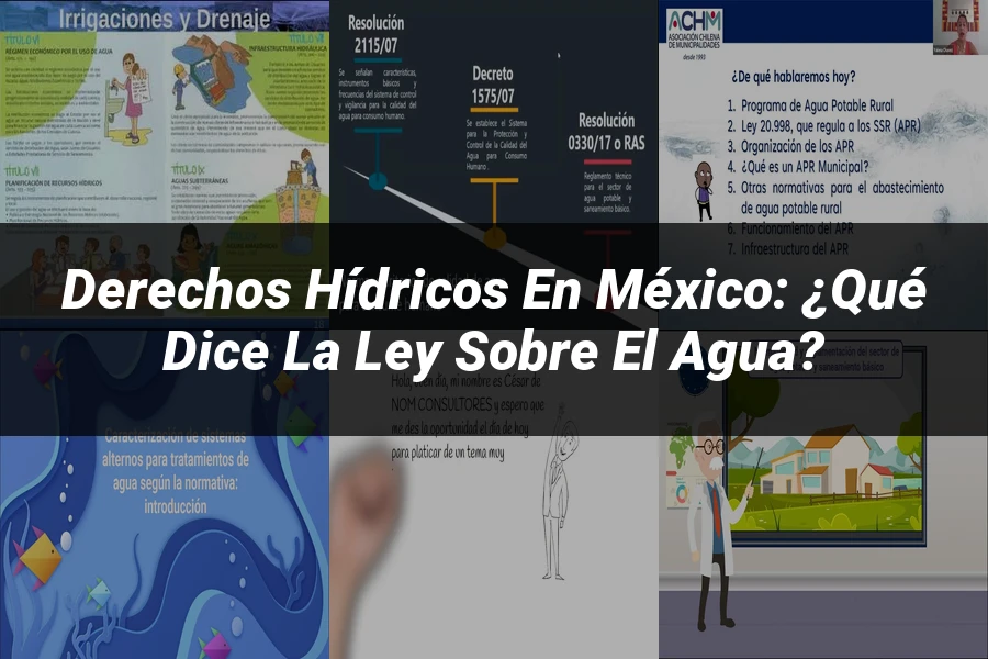 "Derechos Hídricos en México: ¿Qué Dice la Ley sobre el Agua?"