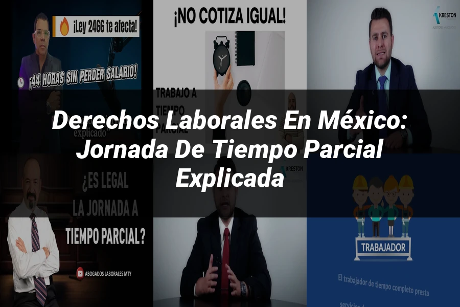 "Derechos Laborales en México: Jornada de Tiempo Parcial Explicada"
