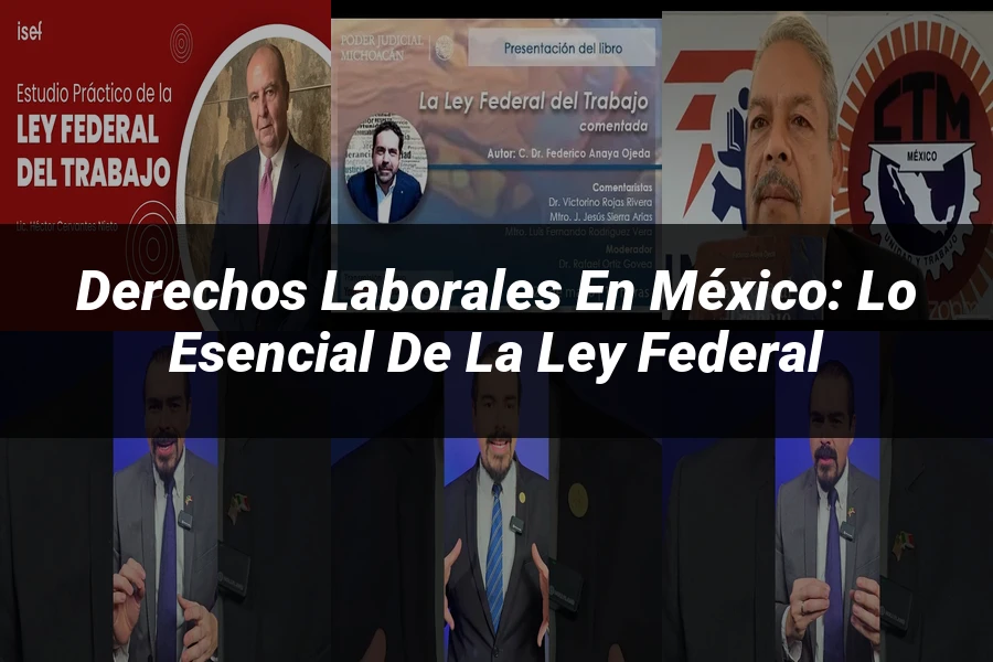 "Derechos Laborales en México: Lo Esencial de la Ley Federal"