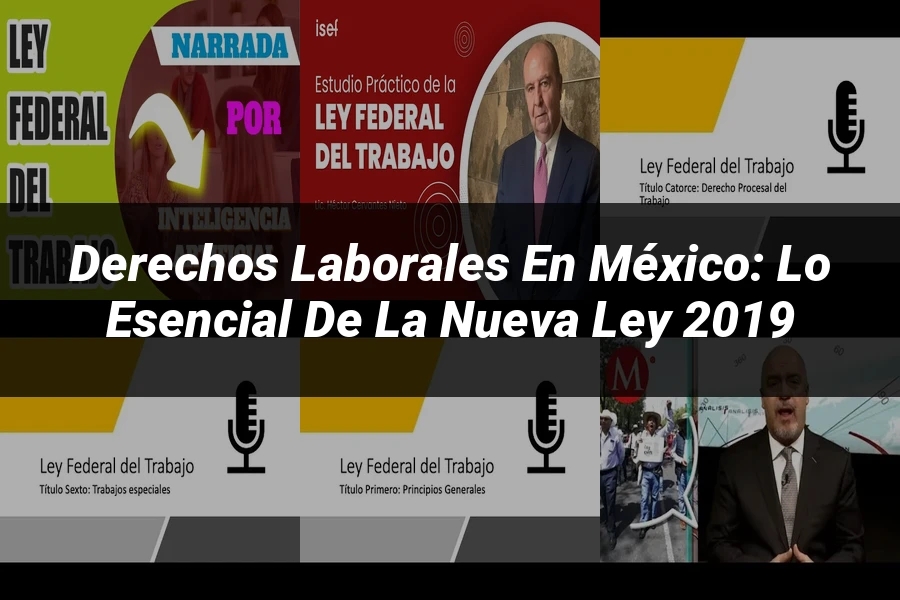 "Derechos Laborales en México: Lo Esencial de la Nueva Ley 2019"