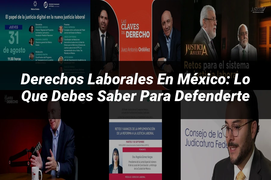 "Derechos Laborales en México: Lo Que Debes Saber para Defenderte"