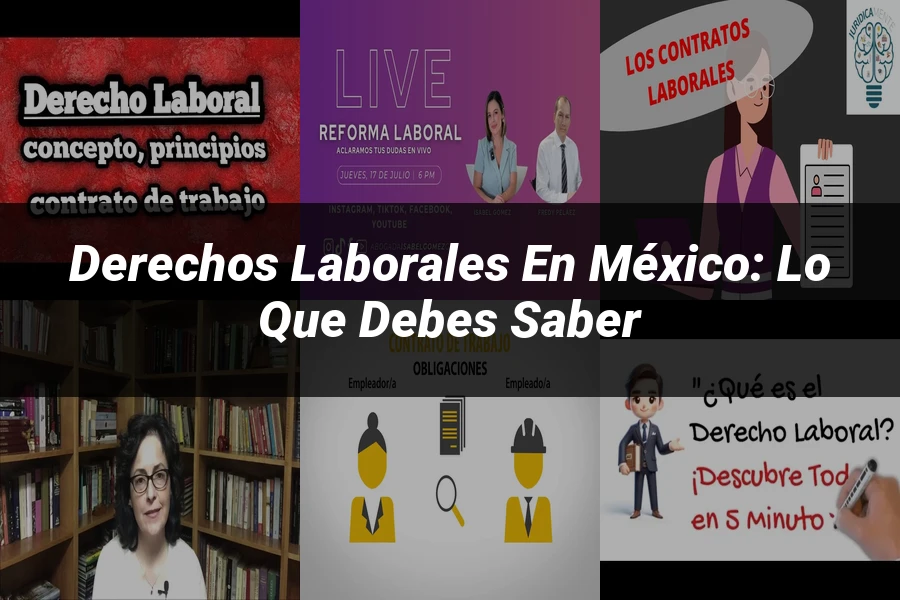 "Derechos Laborales en México: Lo Que Debes Saber"