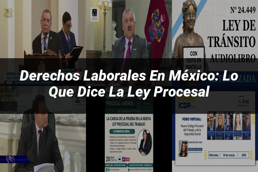 "Derechos Laborales en México: Lo Que Dice la Ley Procesal"