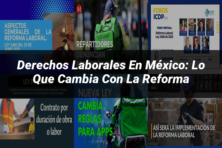 "Derechos Laborales en México: Lo que Cambia con la Reforma"