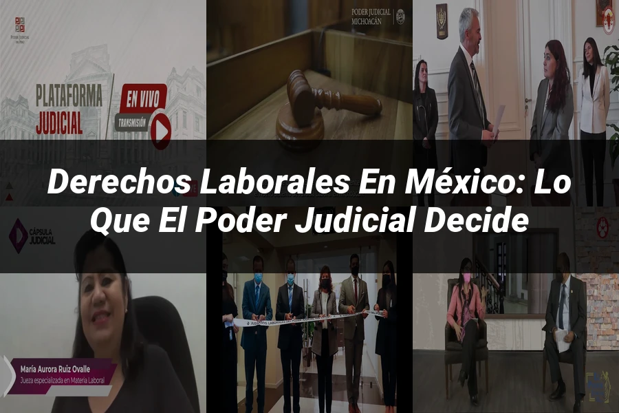 "Derechos Laborales en México: Lo que el Poder Judicial Decide"
