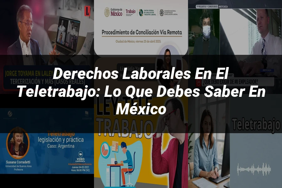 "Derechos Laborales en el Teletrabajo: Lo Que Debes Saber en México"