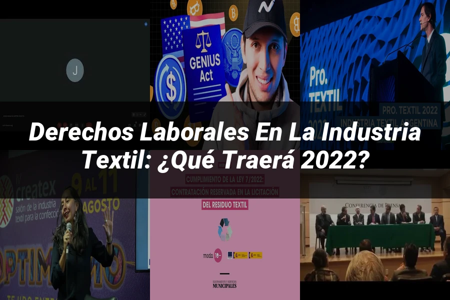 "Derechos Laborales en la Industria Textil: ¿Qué Traerá 2022?"
