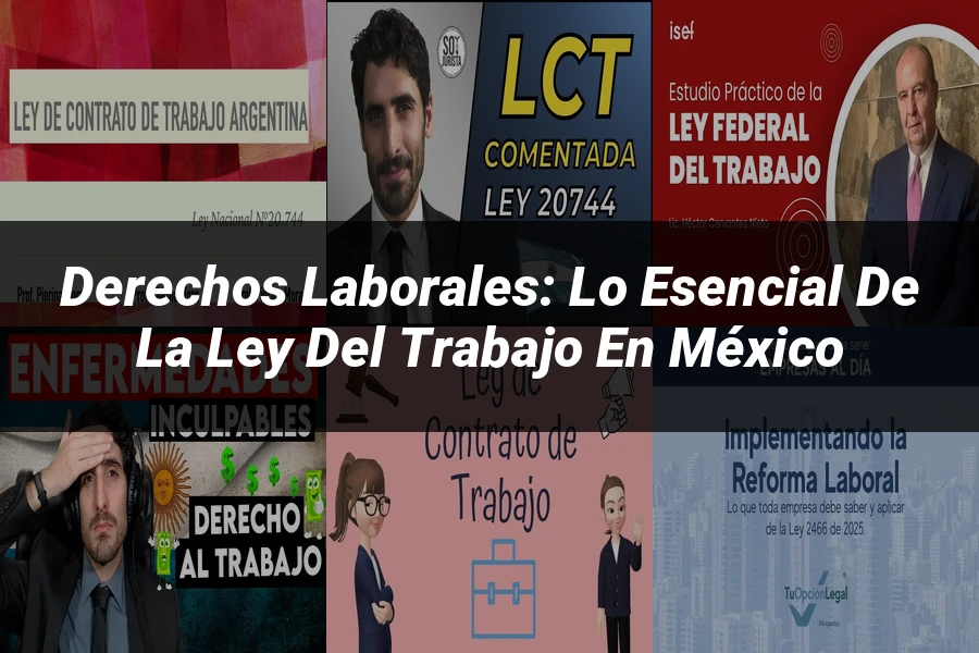 "Derechos Laborales: Lo Esencial de la Ley del Trabajo en México"