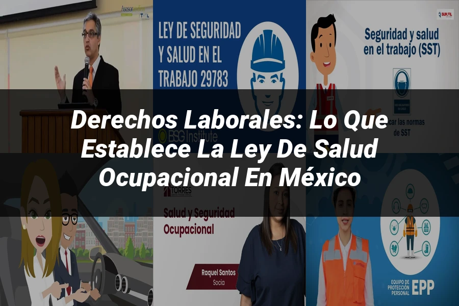 "Derechos Laborales: Lo que Establece la Ley de Salud Ocupacional en México"