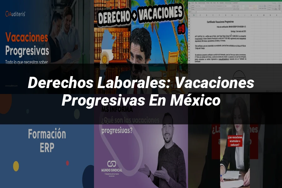 "Derechos Laborales: Vacaciones Progresivas en México"