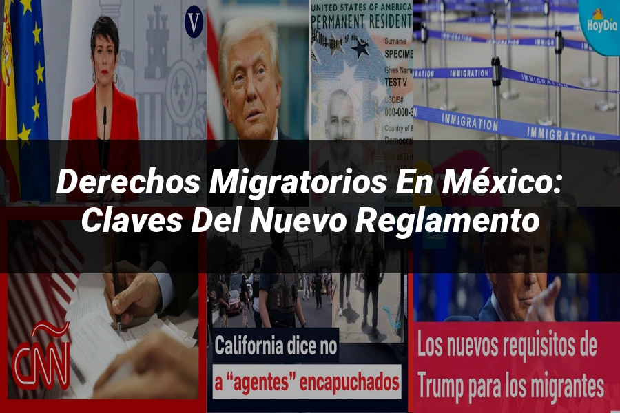 "Derechos Migratorios en México: Claves del Nuevo Reglamento"
