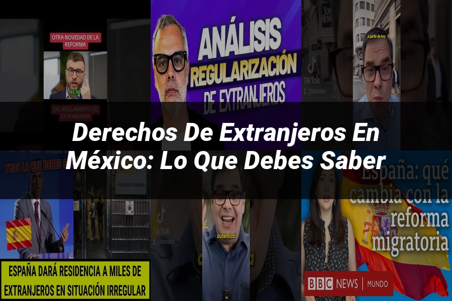"Derechos de Extranjeros en México: Lo que Debes Saber"
