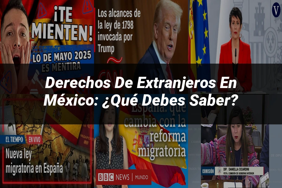 "Derechos de Extranjeros en México: ¿Qué Debes Saber?"