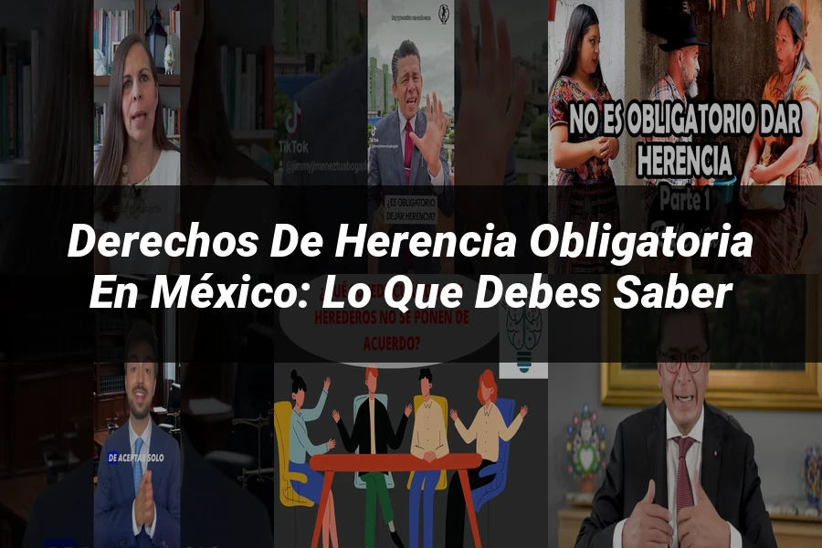 "Derechos de Herencia Obligatoria en México: Lo que Debes Saber"