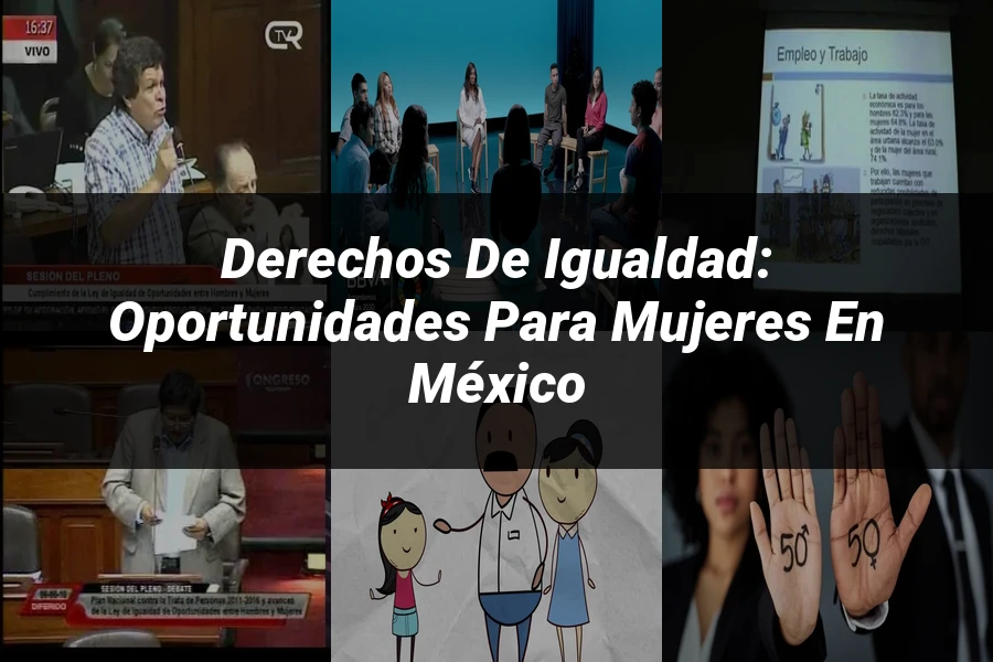 "Derechos de Igualdad: Oportunidades para Mujeres en México"