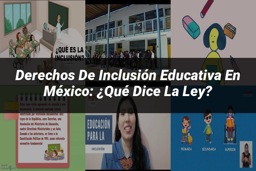 "Derechos de Inclusión Educativa en México: ¿Qué Dice la Ley?"