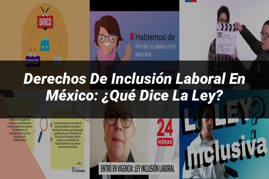"Derechos de Inclusión Laboral en México: ¿Qué Dice la Ley?"
