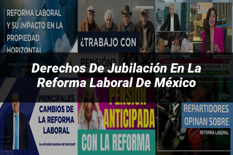 "Derechos de Jubilación en la Reforma Laboral de México"