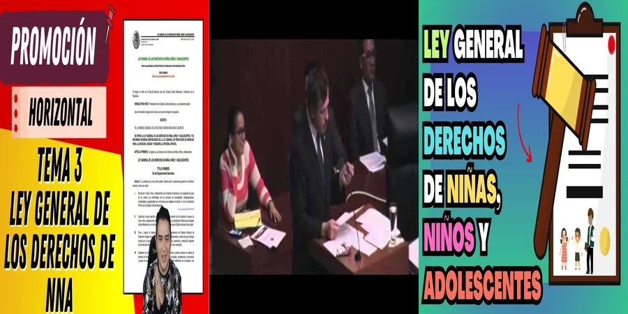 "Derechos de NNA en México: Lo que dice la ley general"