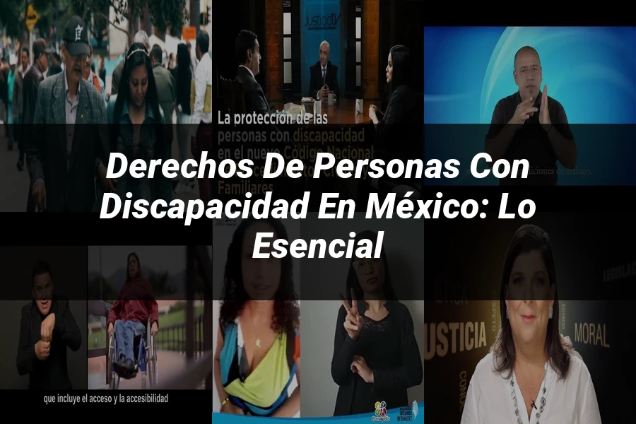 "Derechos de Personas con Discapacidad en México: Lo Esencial"