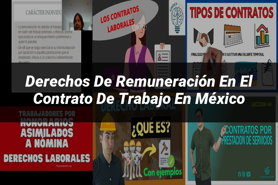 "Derechos de Remuneración en el Contrato de Trabajo en México"