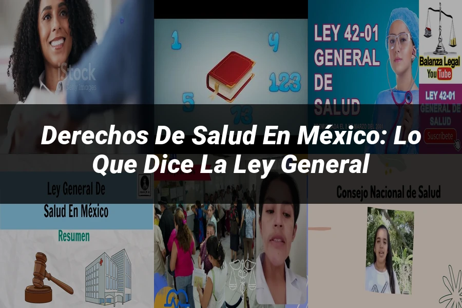 "Derechos de Salud en México: Lo que Dice la Ley General"