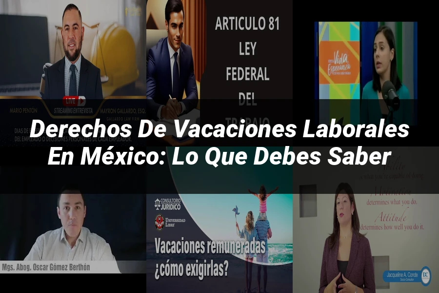"Derechos de Vacaciones Laborales en México: Lo Que Debes Saber"