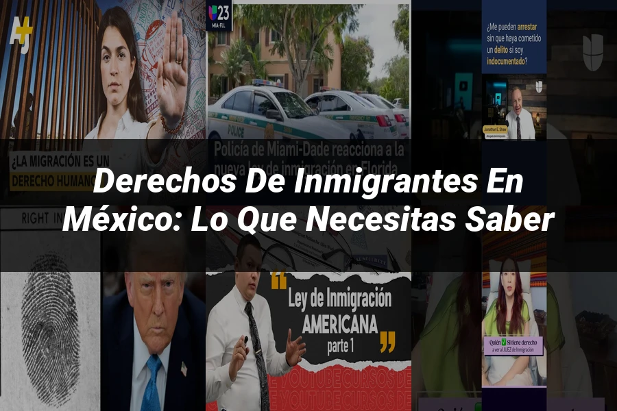 "Derechos de inmigrantes en México: lo que necesitas saber"
