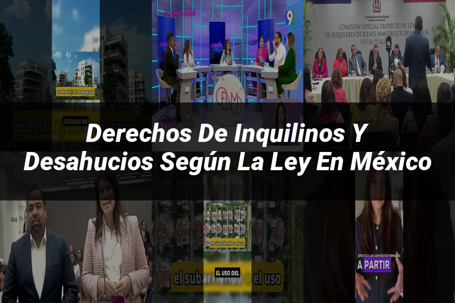 "Derechos de inquilinos y desahucios según la ley en México"