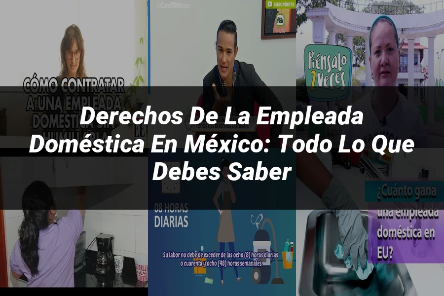 "Derechos de la Empleada Doméstica en México: Todo lo que Debes Saber