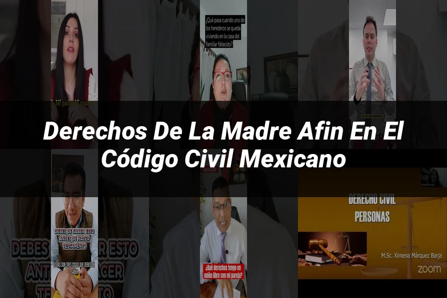 "Derechos de la Madre Afin en el Código Civil Mexicano"