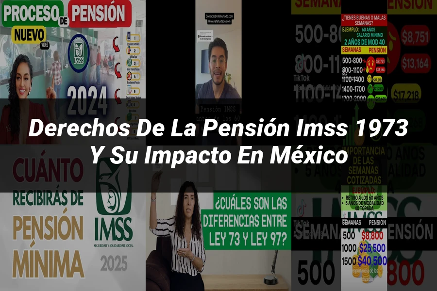"Derechos de la pensión IMSS 1973 y su impacto en México"