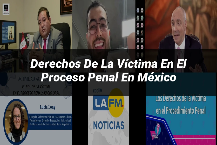 "Derechos de la víctima en el proceso penal en México"