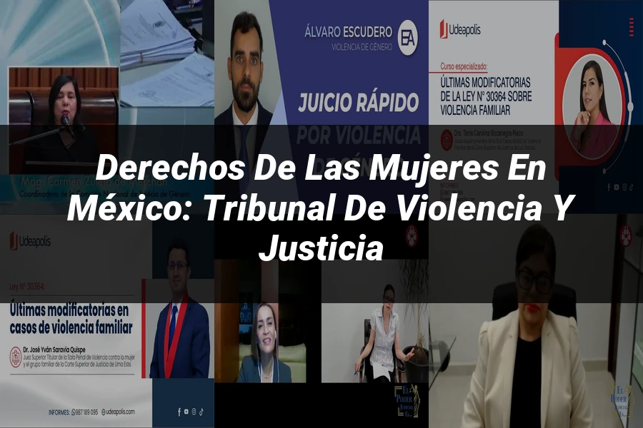 "Derechos de las Mujeres en México: Tribunal de Violencia y Justicia"