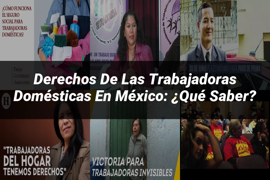 "Derechos de las Trabajadoras Domésticas en México: ¿Qué Saber?"