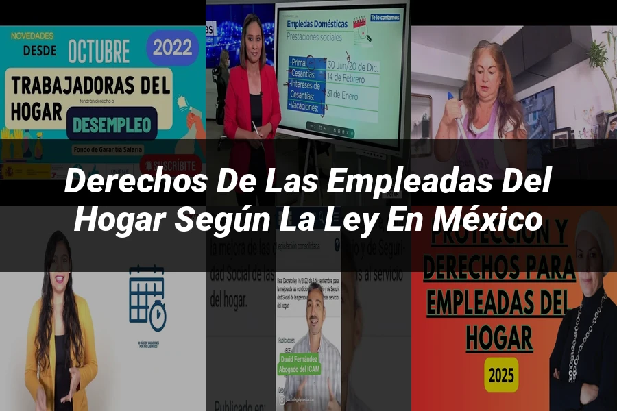 "Derechos de las empleadas del hogar según la ley en México"