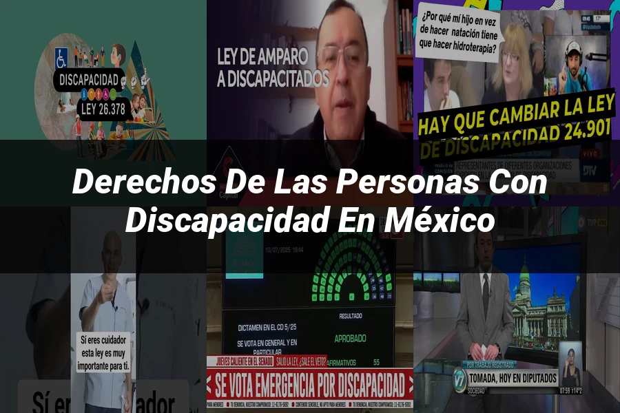 "Derechos de las personas con discapacidad en México"